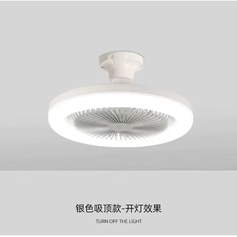 image-LED Ceiling Fan Light - 30W E27 260mm Modern