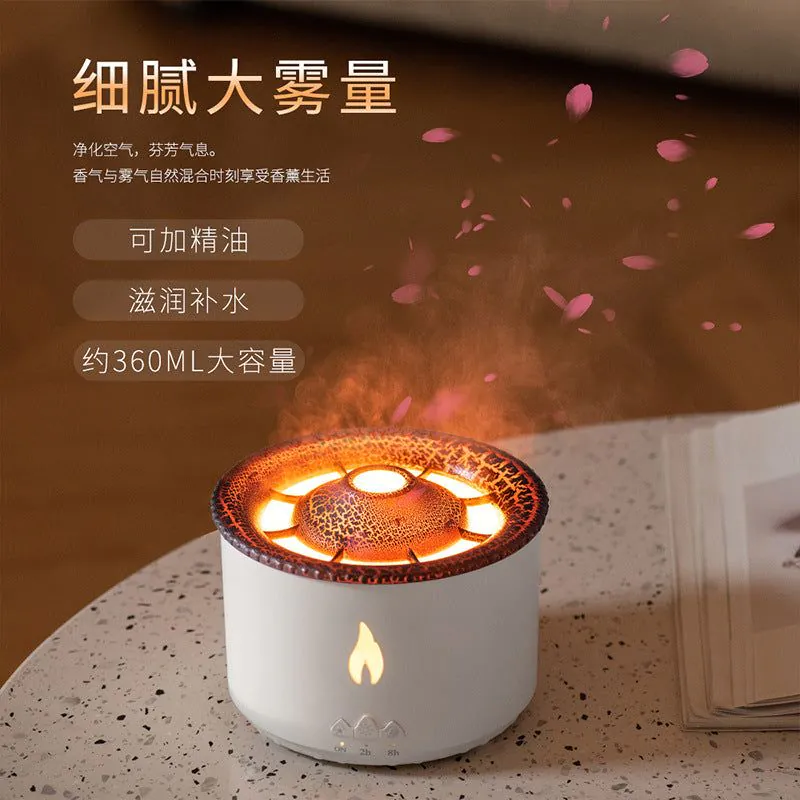 image-Aromatherapy Humidifier - Jellyfish Volcano USB