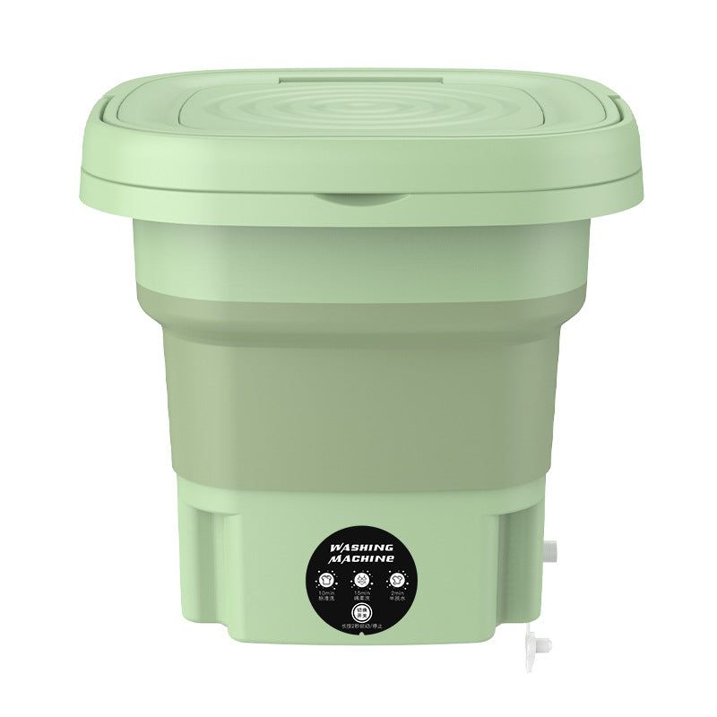 image-Folding Washing Machine 5kg Blue Portable