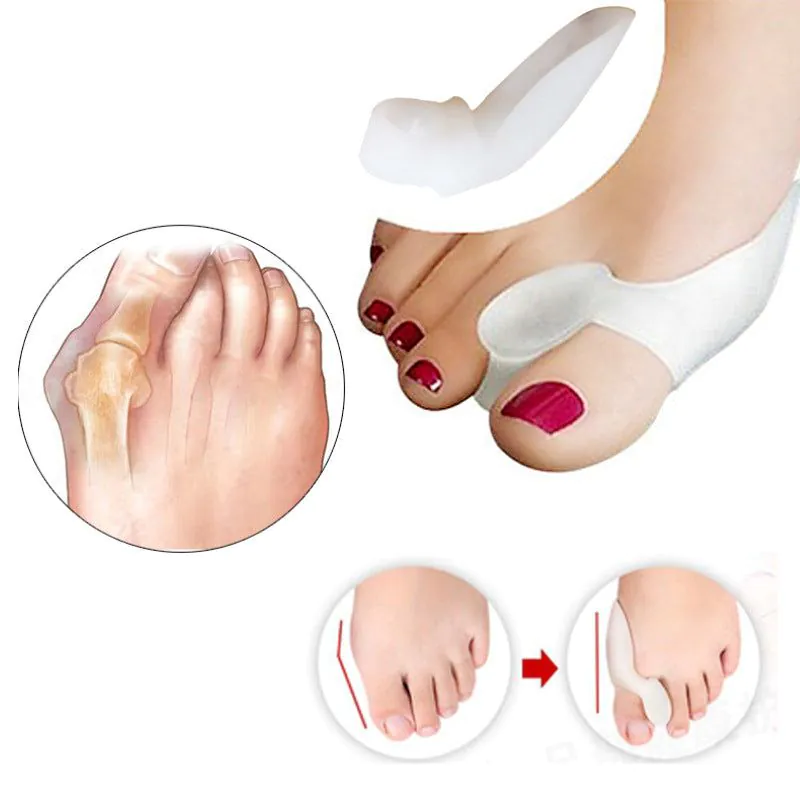 image-Hallux Valgus Silicone Toe Splitter Orthotic