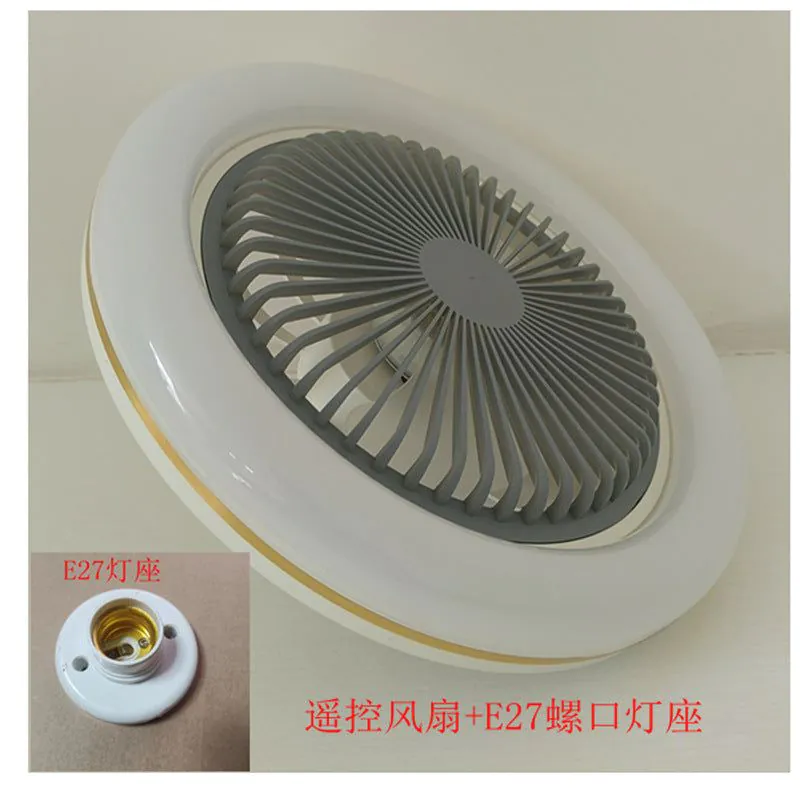 image-LED Ceiling Fan Light - 30W E27 260mm Modern