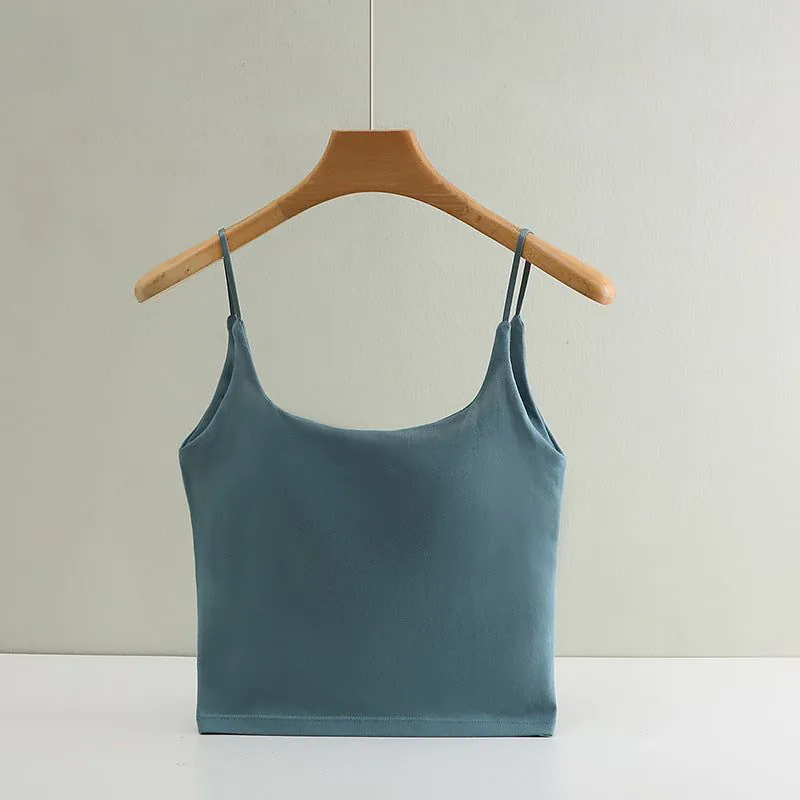 image-Cotton Bra Top - White M Wireless Full Cup