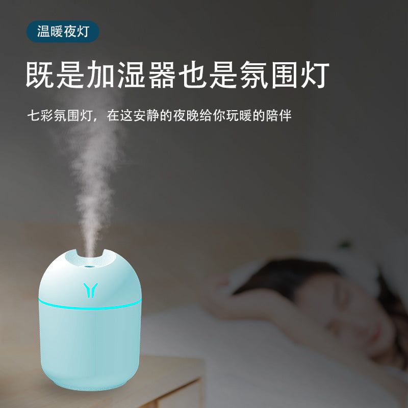 image-USB Ultrasonic Humidifier Aromatherapy Essential Oil Diffuser