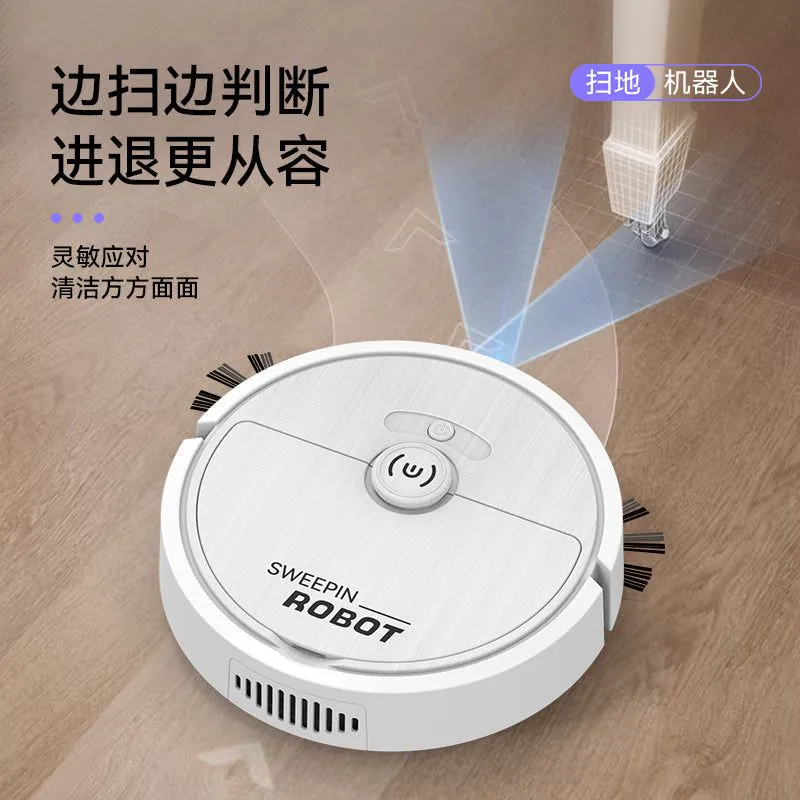 image-Smart Robot Vacuum Cleaner - Army Green 1000Pa
