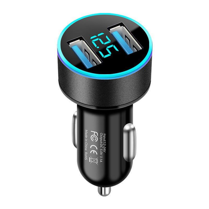 image-3.1A Car Charger USB - Black Fast Charging