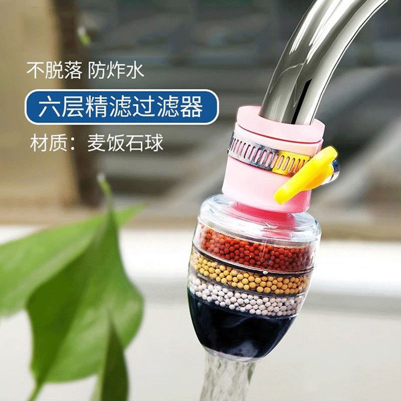 image-Faucet Splash-Proof Filter Nozzle - Water Saving 