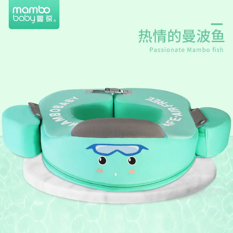 image-Manbao Swimming Ring Strawberry Neck Collar