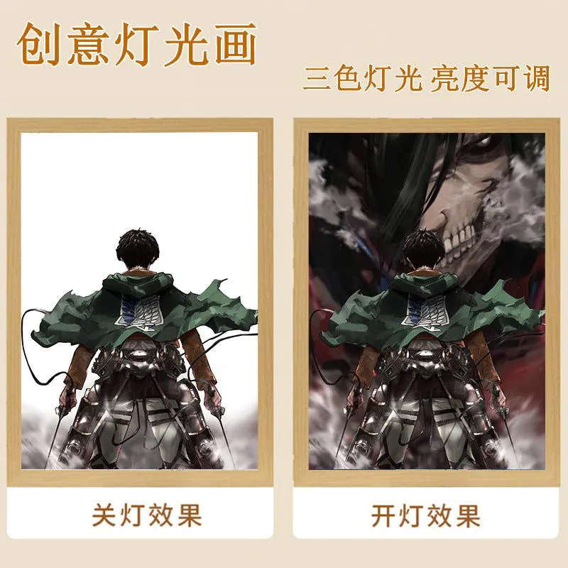 image-Attack on Titan LED Night Light - Animated