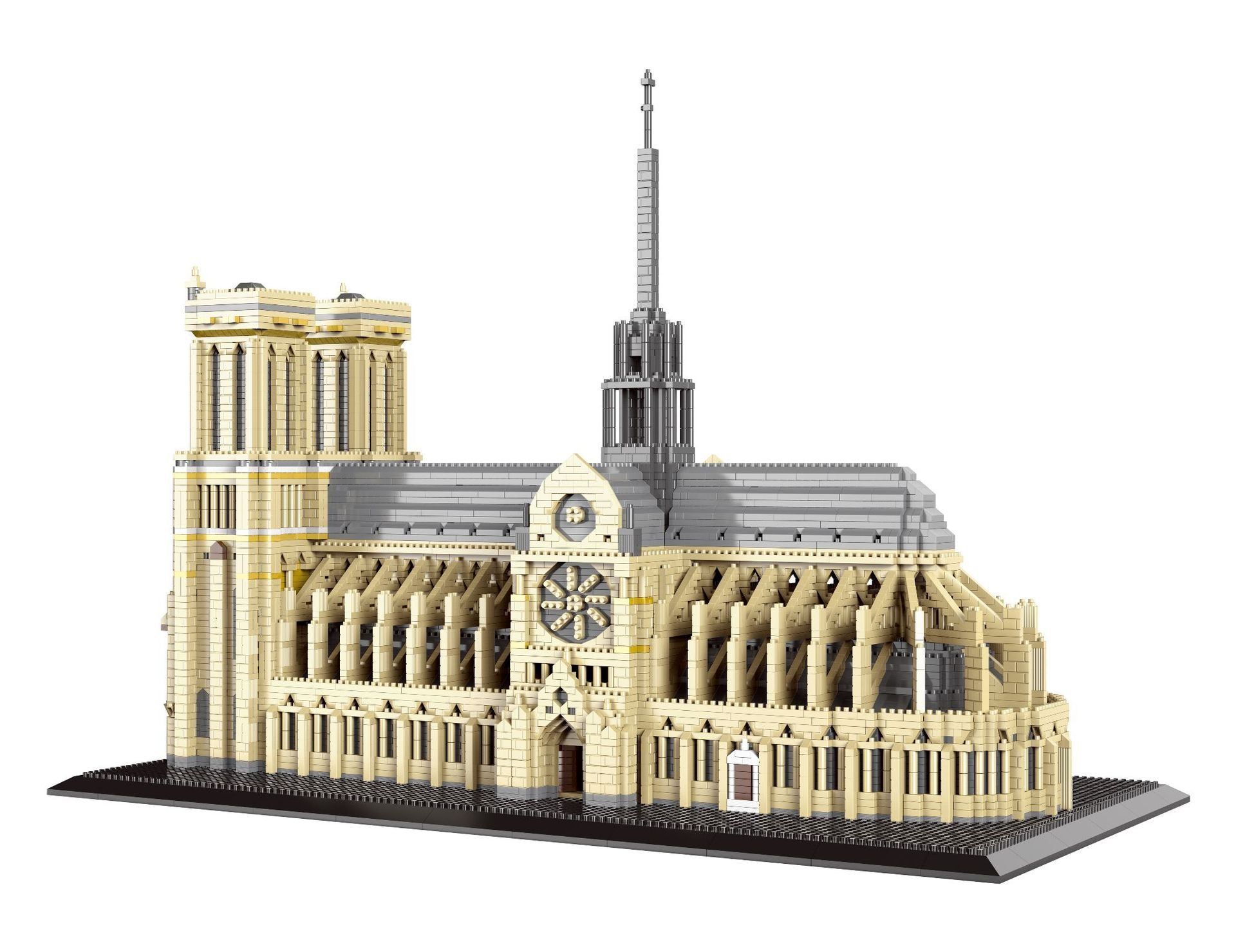 image-Micro Diamond Building Blocks Taj Mahal Model 800+ Pcs 
