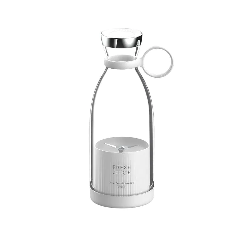 image-Excellent Two Portable USB Juicer Cup - Pink