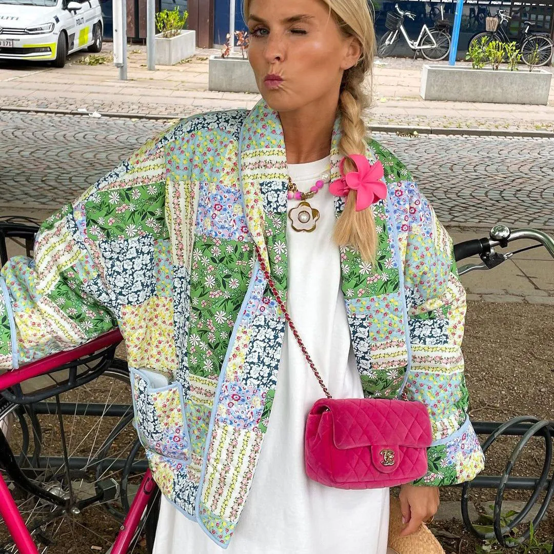 image-Printed Cotton Jacket HY053 - Autumn/Winter Fashion 