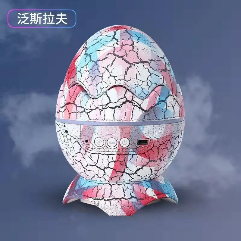 image-Dinosaur Egg Galaxy Projector Lamp Bluetooth