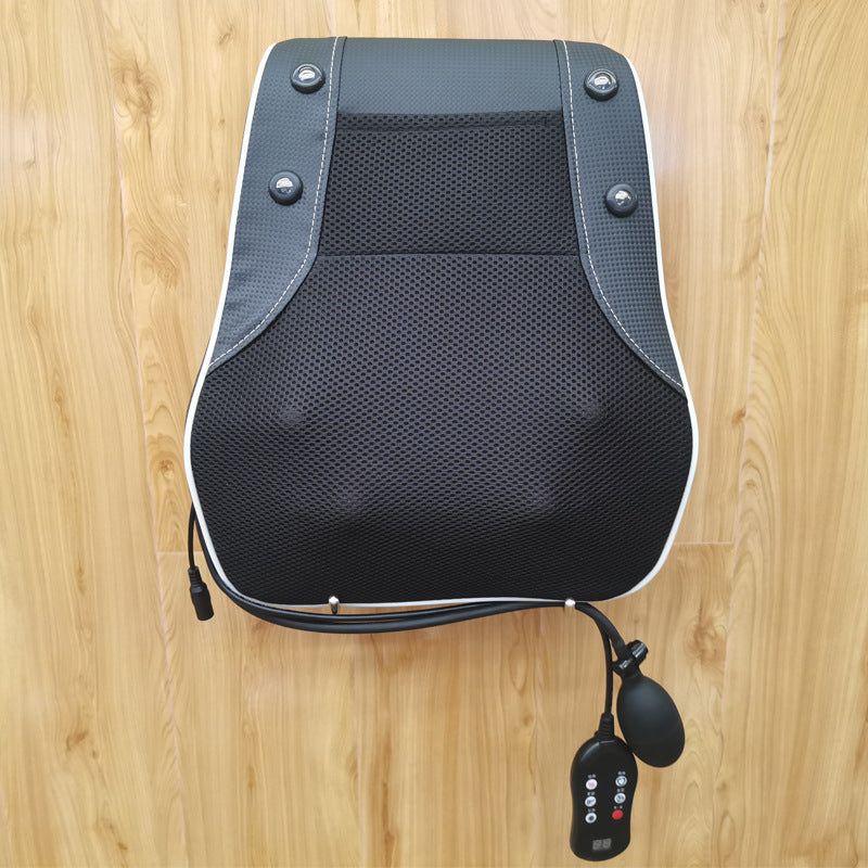 image-Lumbar Massager Heating Pillow - Back & Neck