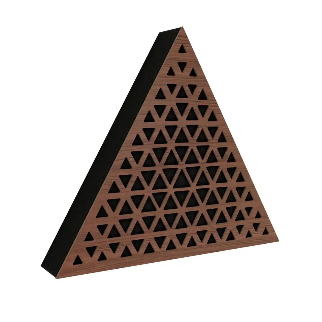 image-Triangle Acoustic Wood Wall Panels - Sound Absorbing MDF 3D