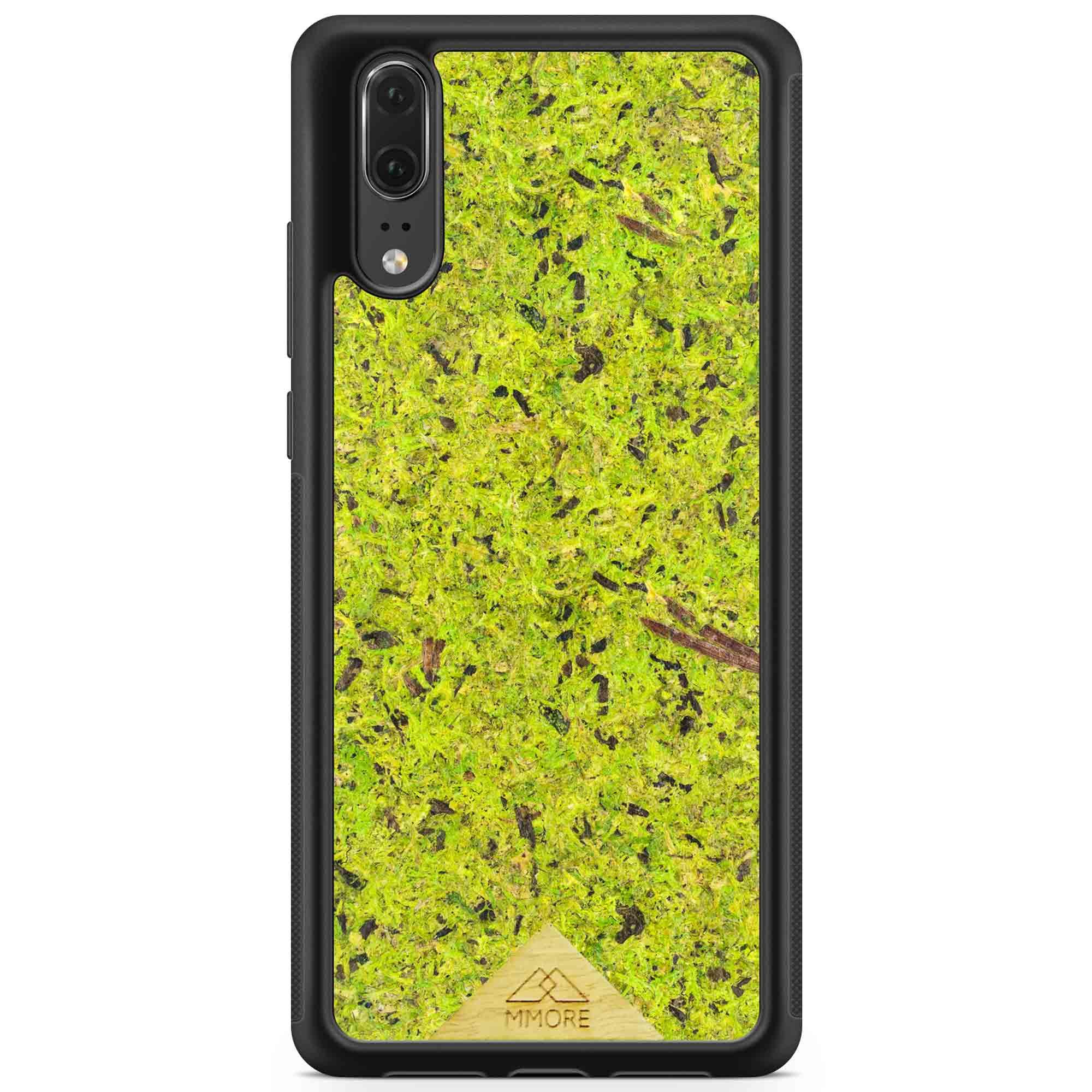 image-Organic Forest Moss Phone Case - Natural Sustainable Texture
