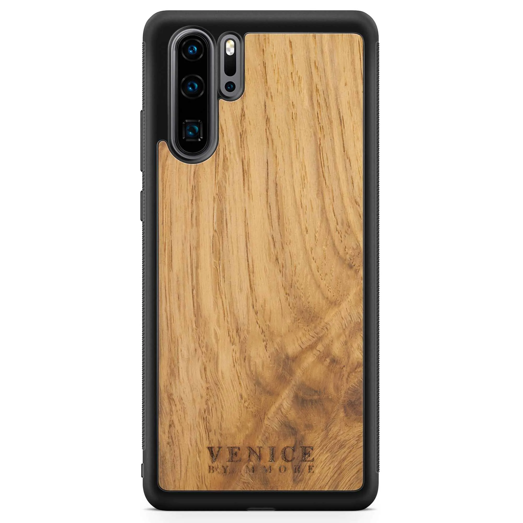 image-The Venice Case - Ancient Oak Wood Phone Case - Lettering