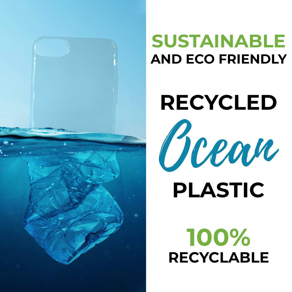 image-Recycled Ocean Plastic Transparent Phone Case - Eco-Friendly