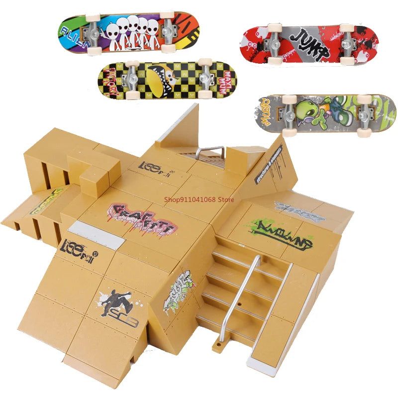 image-Finger Skateboard G0074 - Compact Fun for Teens & Adults