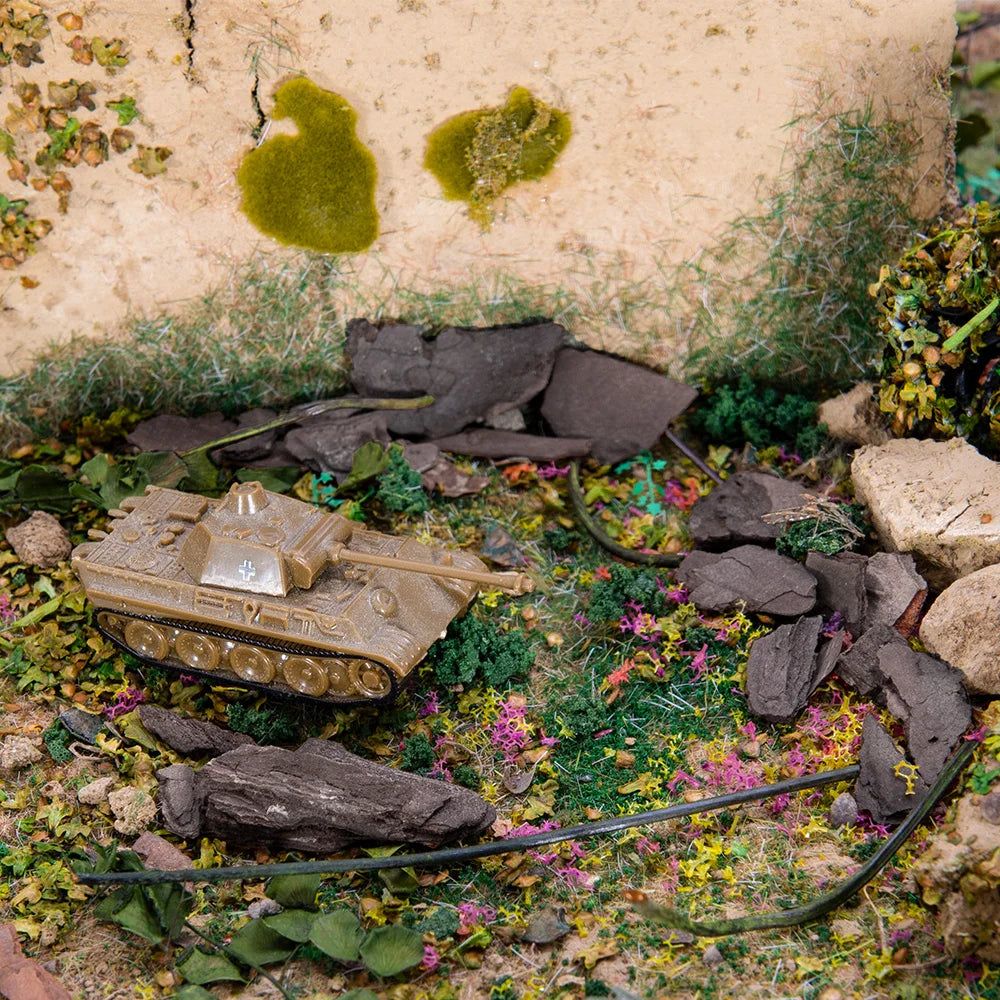 image-DIY Simulation Stone Bark Model Diorama 11-22mm