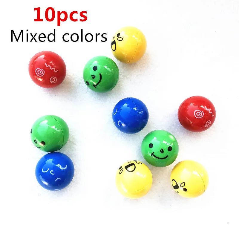 image-FancyTree Marble Run Face Balls - ABS Building Blocks - Mixed Colors