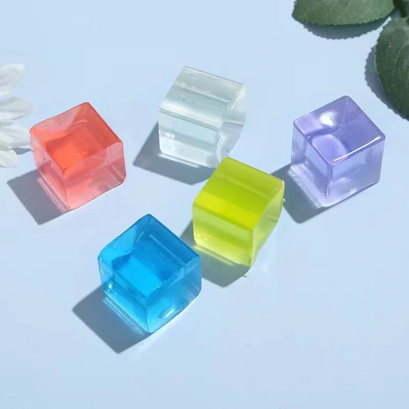 image-TPR Stress Ball Mini Cube Squishy - Fun Relief Toy - 2.5cm