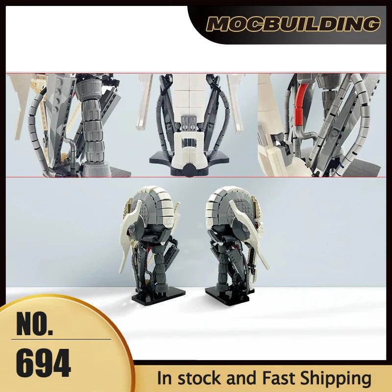 image-MOCBUILDING Fantasy & Sci-Fi Construction Set 694 Pieces