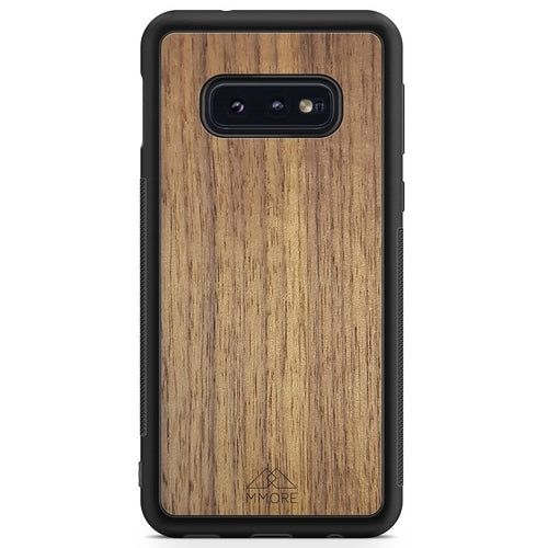image-American Walnut Wooden Phone Case - Handmade Slim Wood Cover