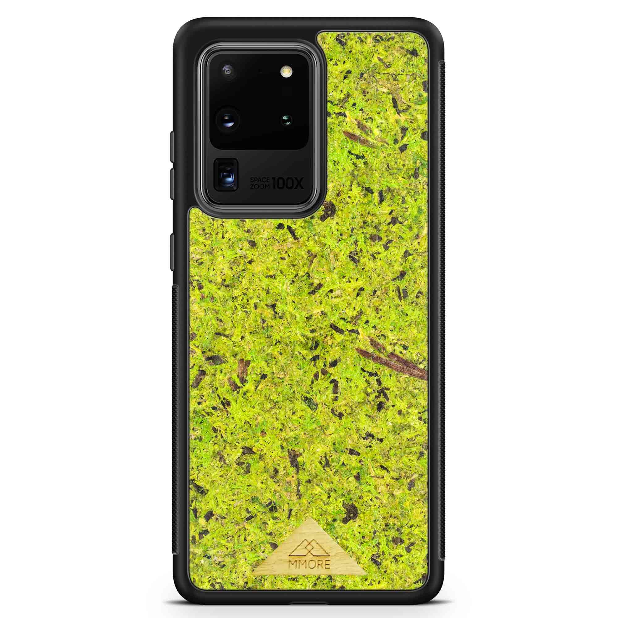 image-Organic Forest Moss Phone Case - Natural Sustainable Texture