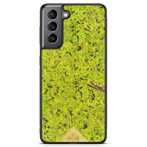 image-Organic Forest Moss Phone Case - Natural Sustainable Texture