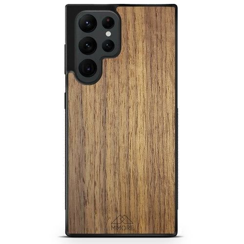 image-American Walnut Wooden Phone Case - Handmade Slim Wood Cover