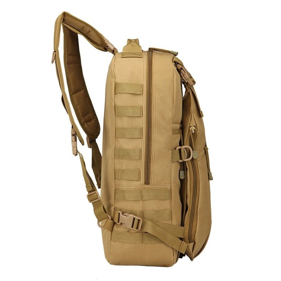 image-Detachable Tactical Backpack 35L Waterproof Oxford Bags 
