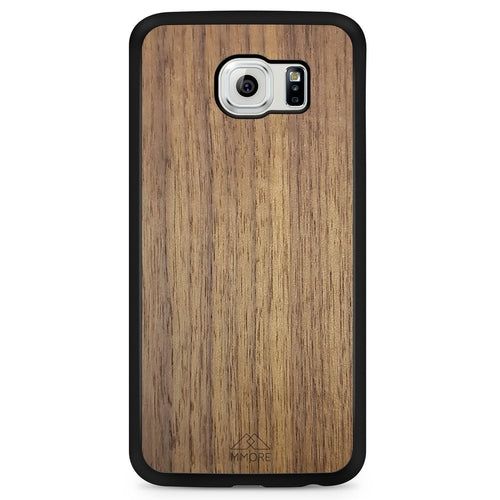 image-American Walnut Wooden Phone Case - Handmade Slim Wood Cover
