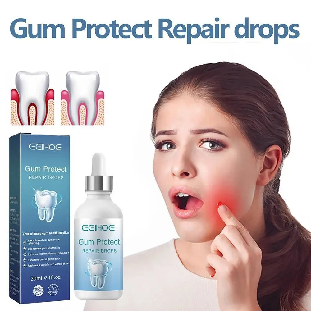 image-Eelhoe Gum Repair Serum Drops - 30ml Oral Care Solution