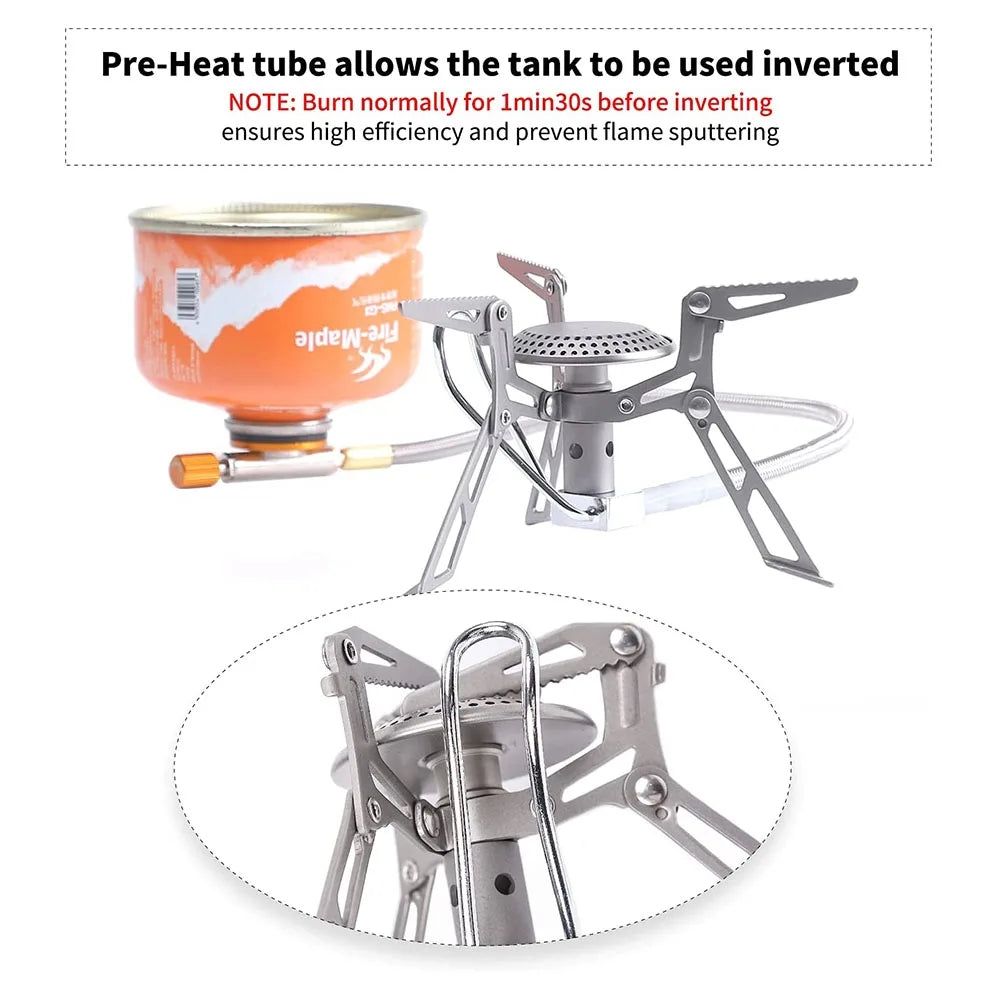 image-Blade 2 Titanium Camping Gas Stove - Ultralight 2800W