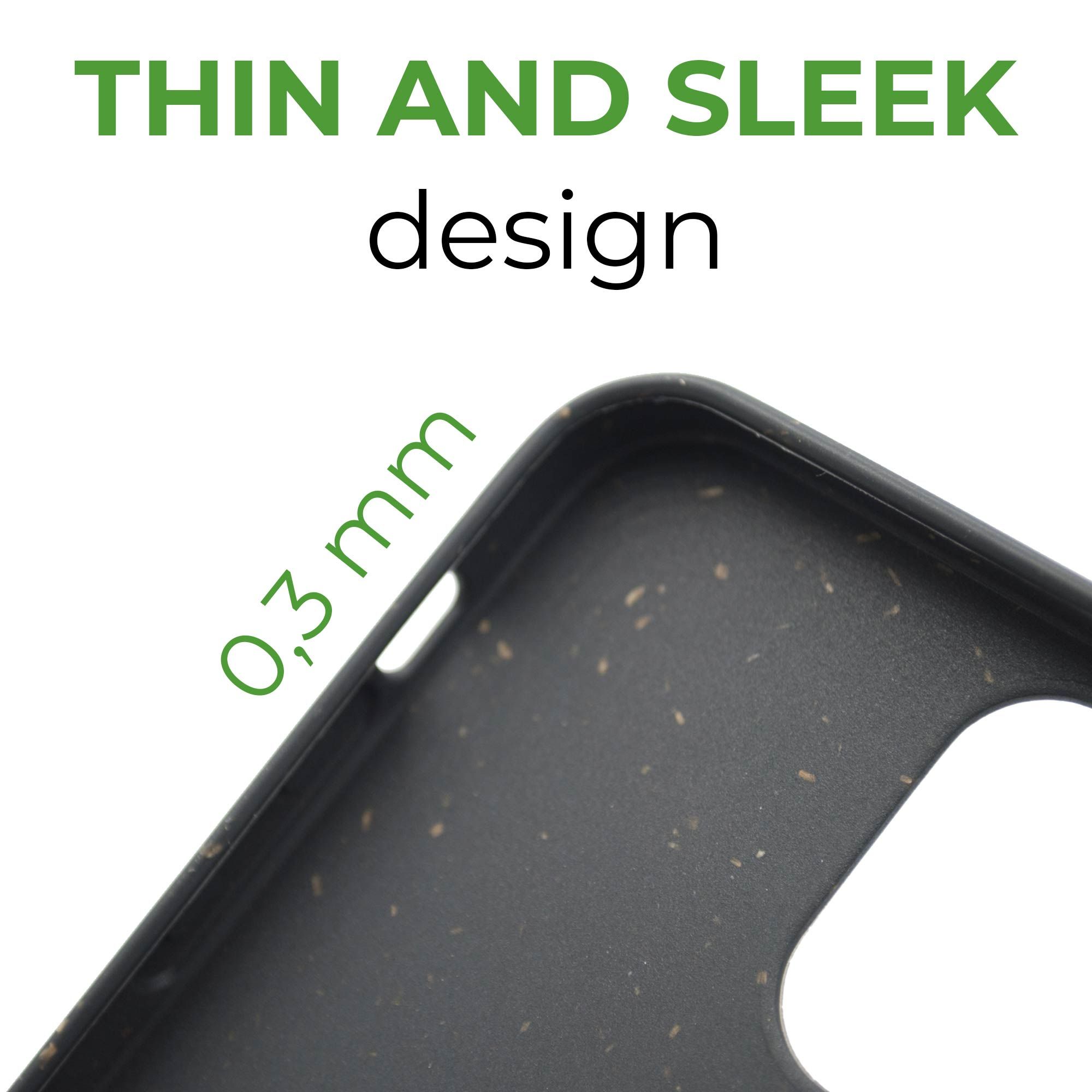 image-Honey Bee Biodegradable Phone Case - Yellow Orange Black