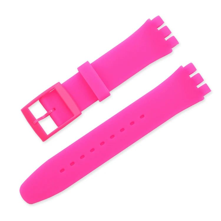 image-Silicone Watch Band 16-20mm - 17 Colours