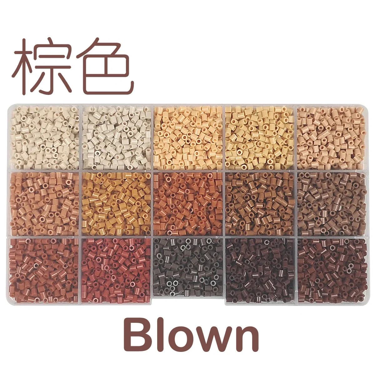 image-Yantjouet 650pcs 2.6MM Mini Beads Colour Set for Crafts