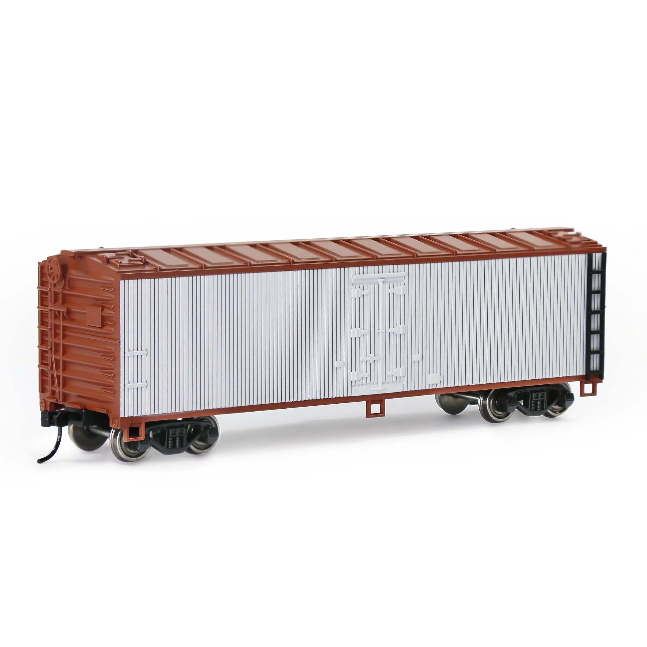 image-Evemodel HO Scale Reefer Car - 1:87 Durable Plastic Train Model