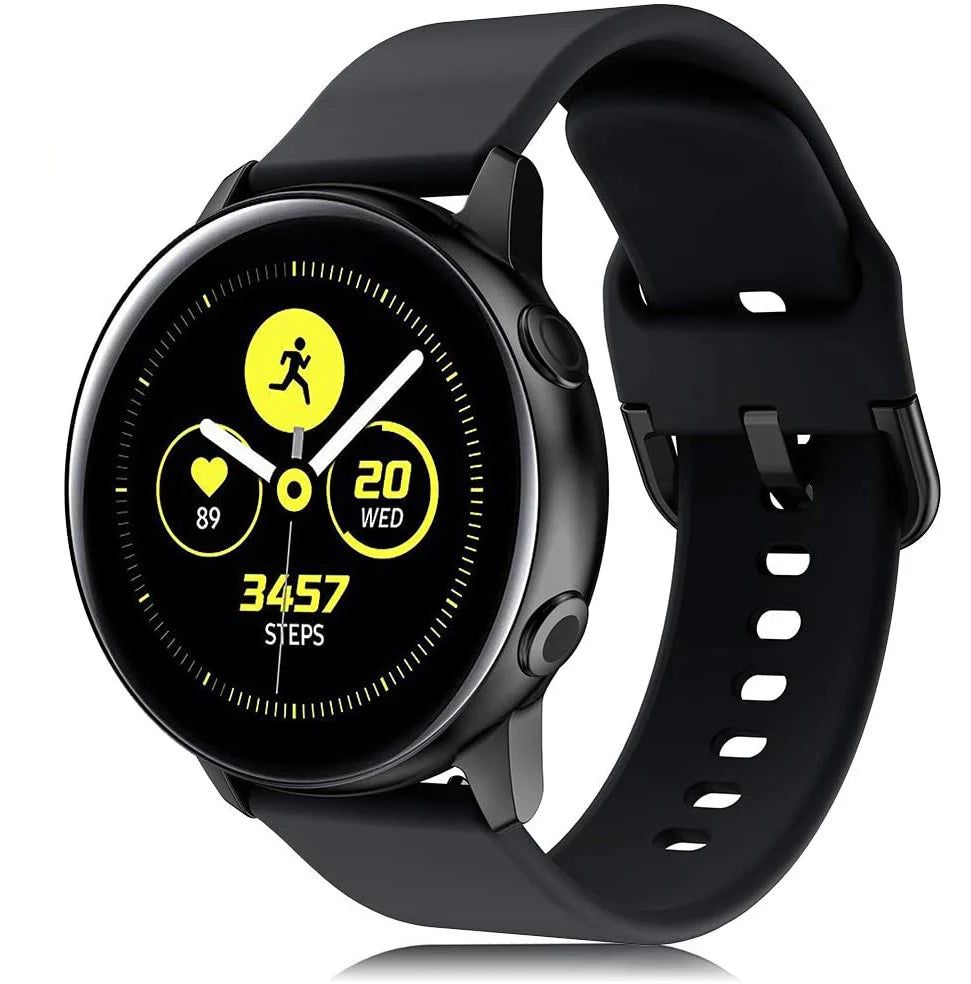 image-RMUTANE Silicone Watch Strap for Galaxy Watch Active 2 & Huawei