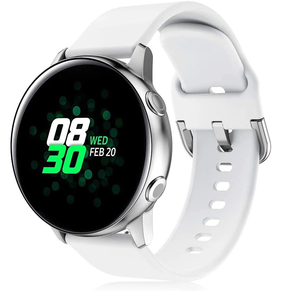 image-RMUTANE Silicone Watch Strap for Galaxy Watch Active 2 & Huawei
