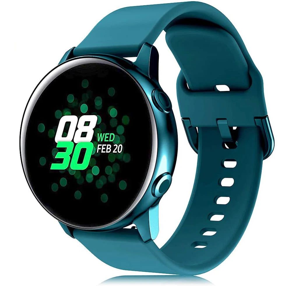 image-RMUTANE Silicone Watch Strap for Galaxy Watch Active 2 & Huawei