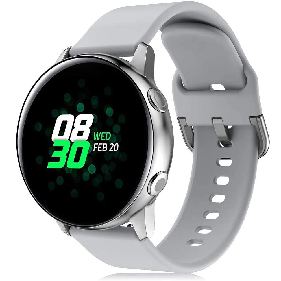image-RMUTANE Silicone Watch Strap for Galaxy Watch Active 2 & Huawei