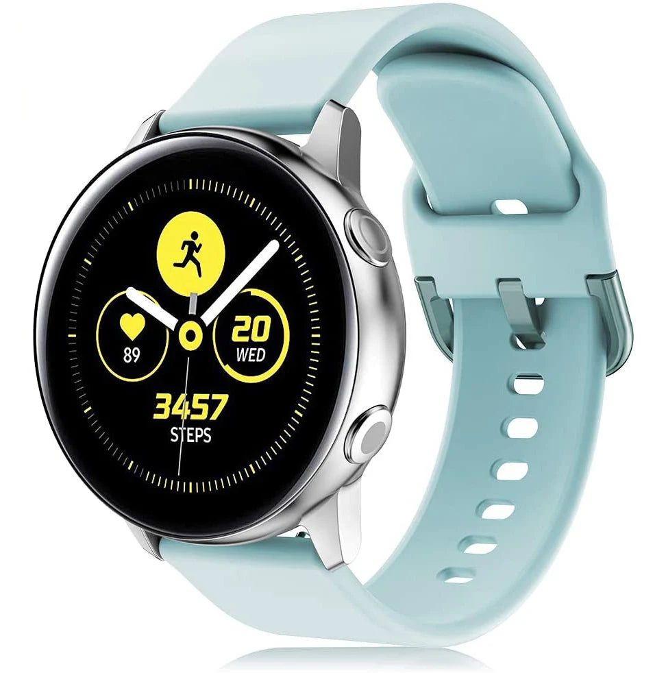 image-RMUTANE Silicone Watch Strap for Galaxy Watch Active 2 & Huawei