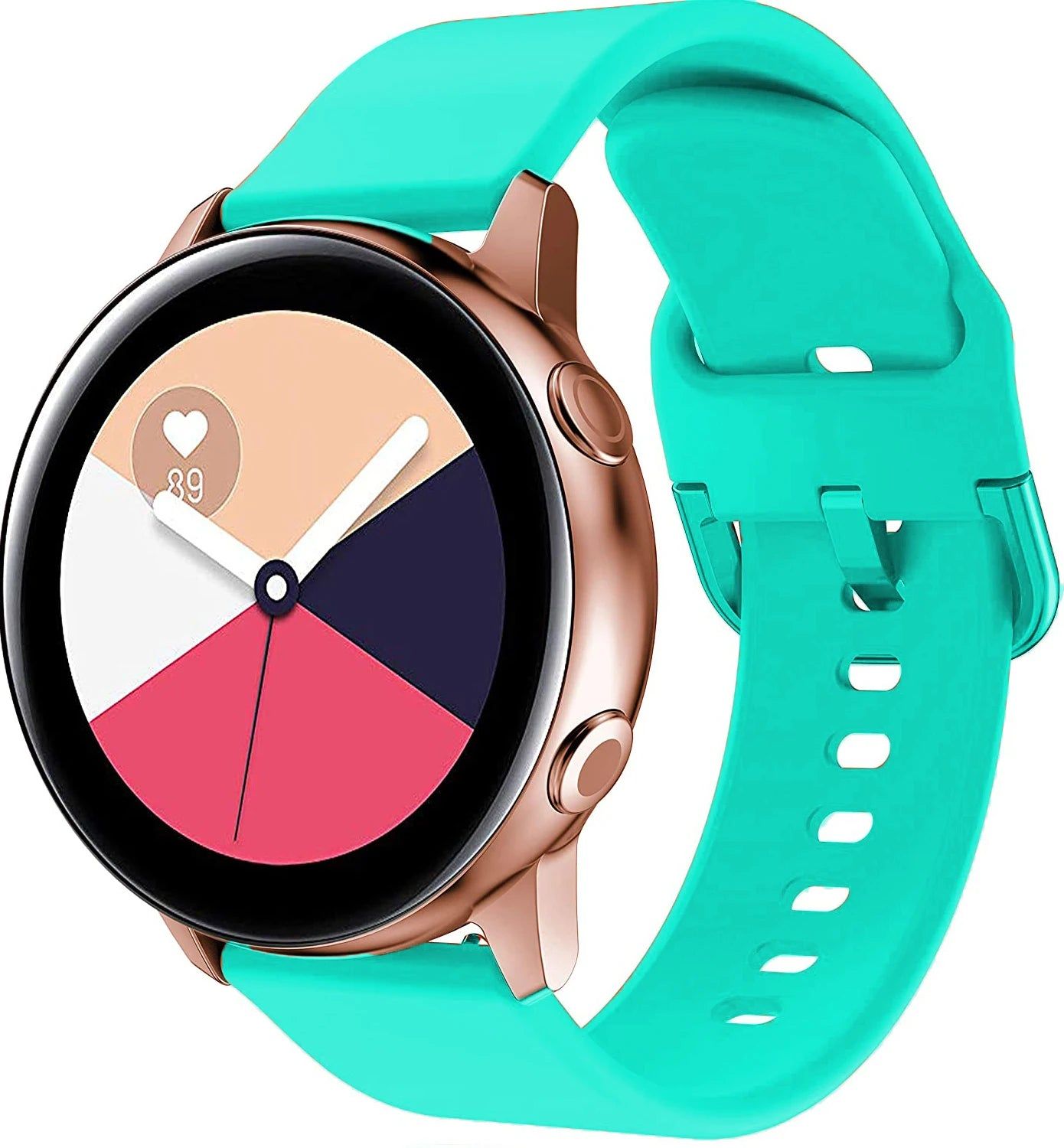 image-RMUTANE Silicone Watch Strap for Galaxy Watch Active 2 & Huawei