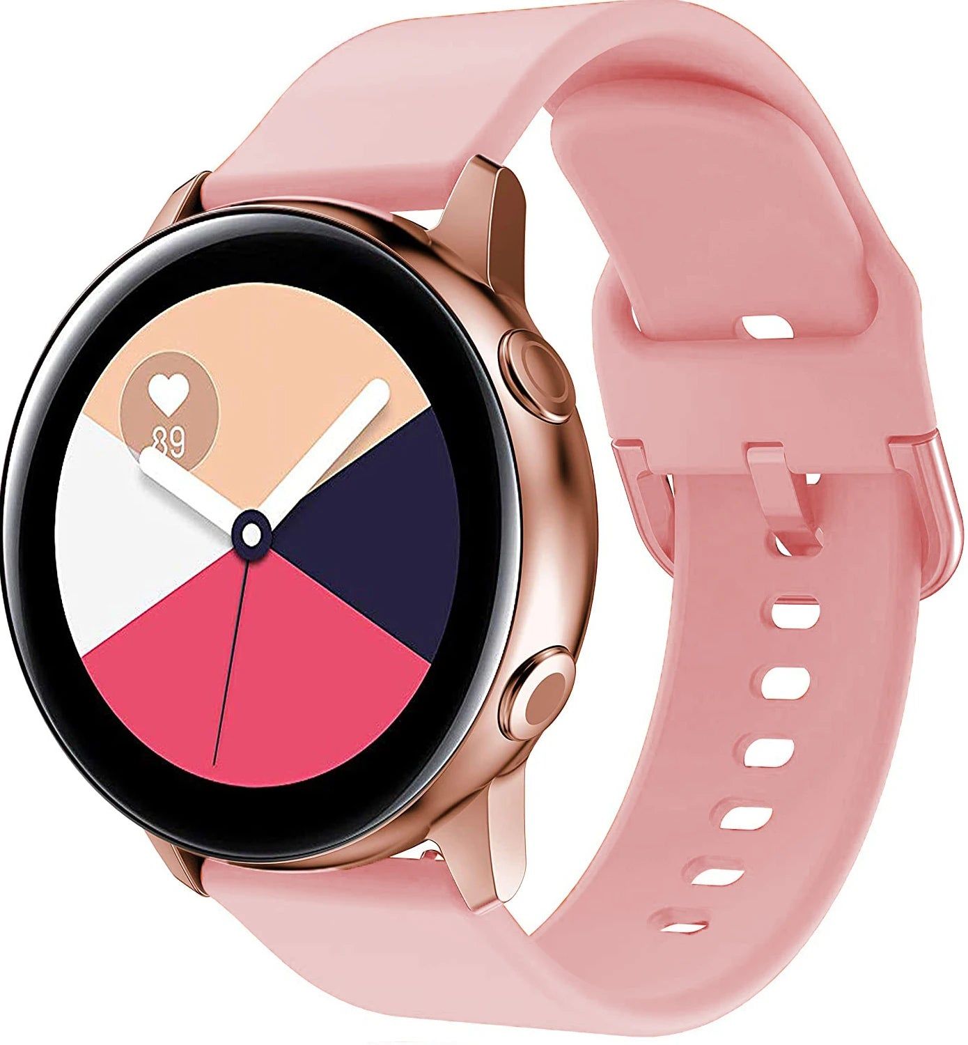image-RMUTANE Silicone Watch Strap for Galaxy Watch Active 2 & Huawei