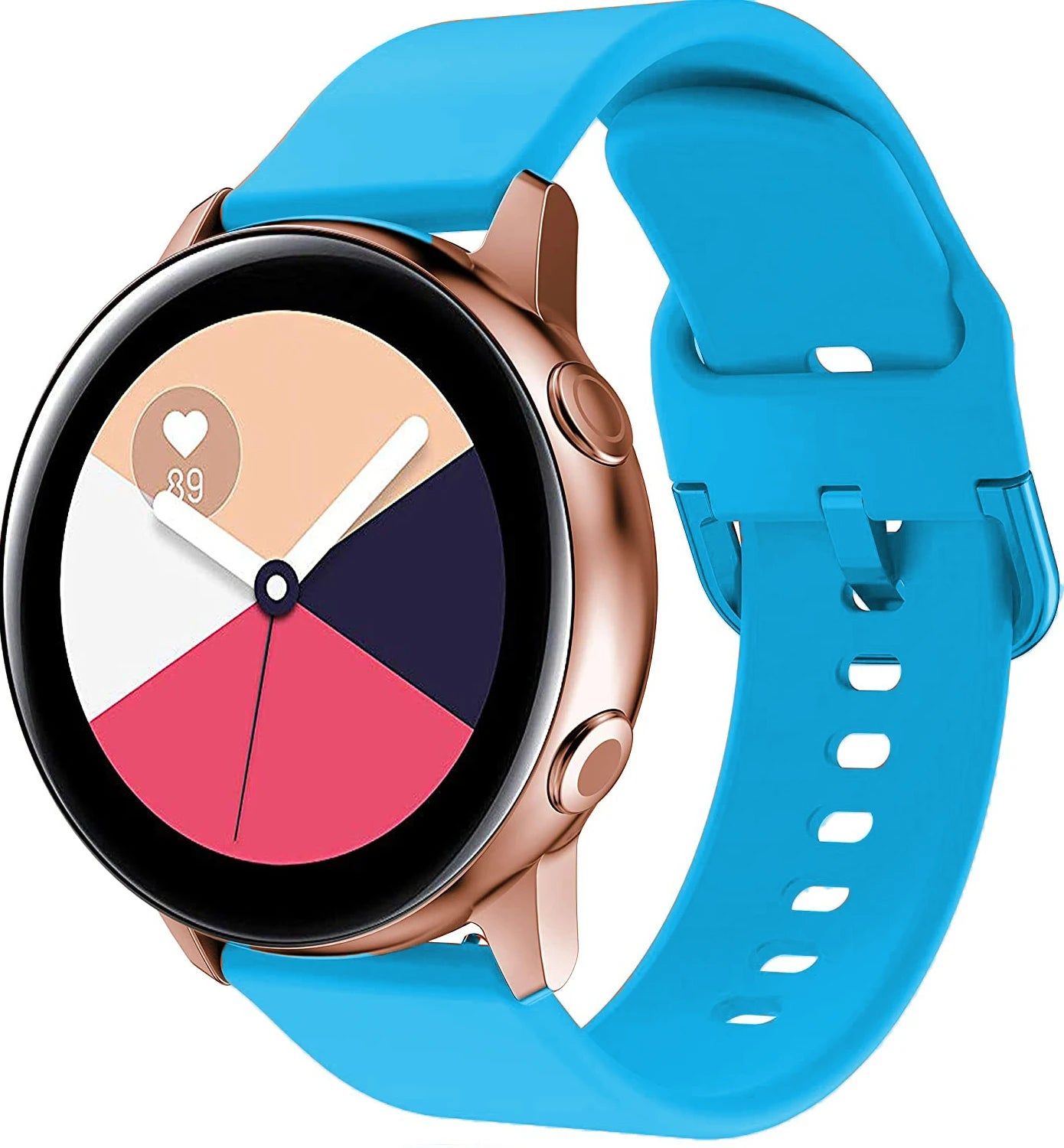image-RMUTANE Silicone Watch Strap for Galaxy Watch Active 2 & Huawei