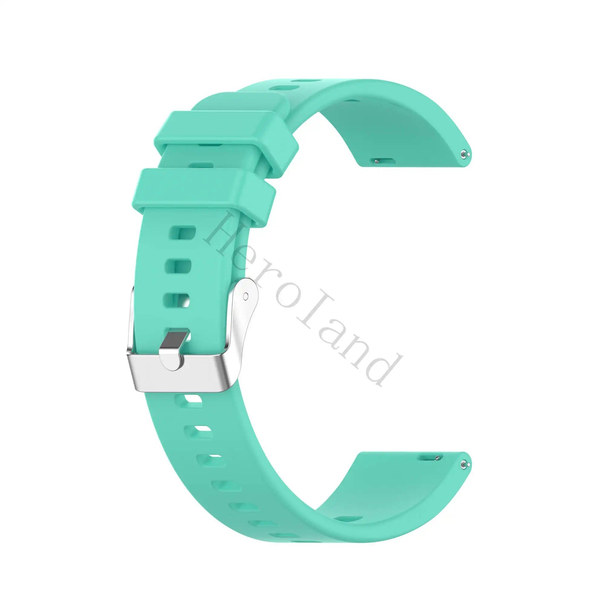 image-Hero Iand 20mm Silicone Watchstrap - Adjustable, Durable, Comfortable