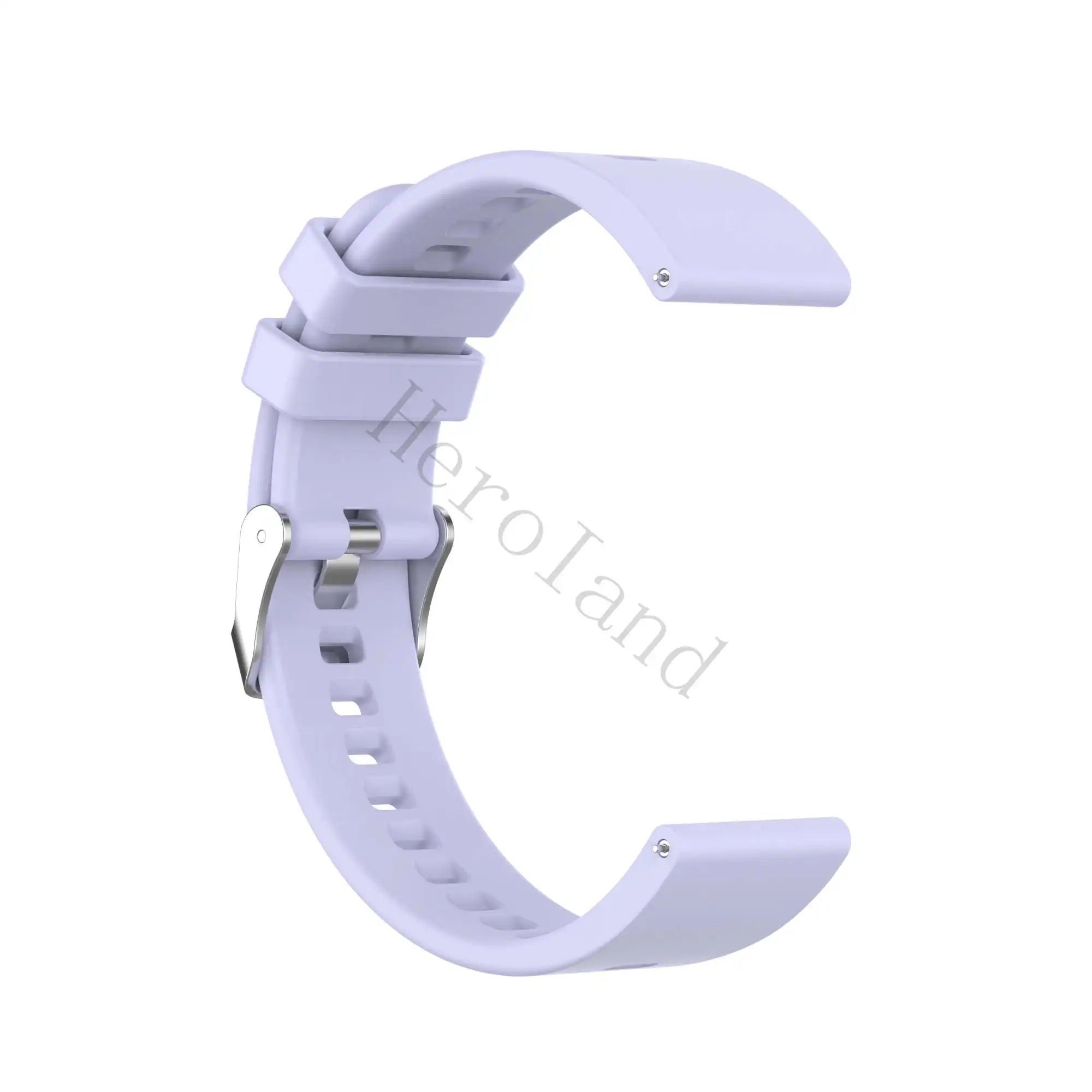 image-Hero Iand 20mm Silicone Watchstrap - Adjustable, Durable, Comfortable