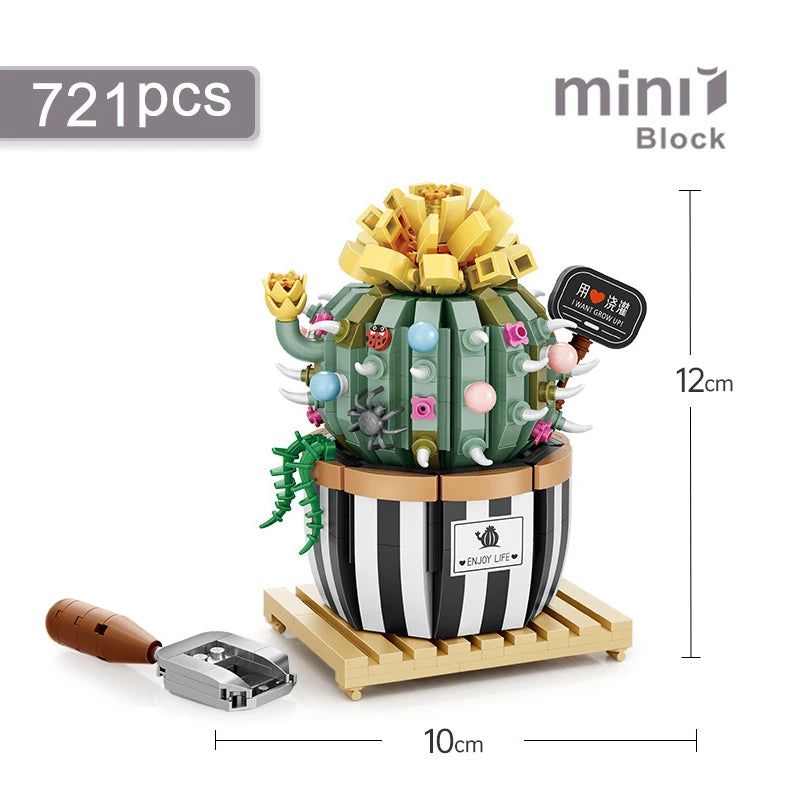 image-Szxhf Watering Can Building Blocks - Educational Toy Gift 