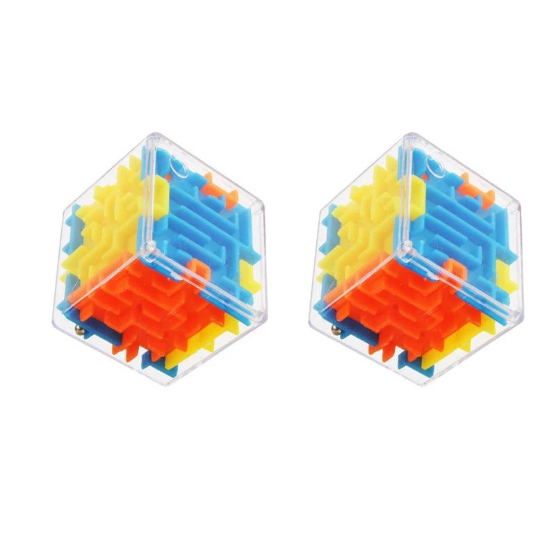 image-Mini 3D Maze Puzzle Toy - Skill Development